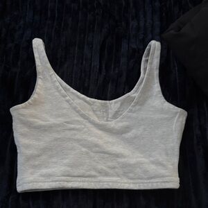 Brandy Melville Cream Crop Top